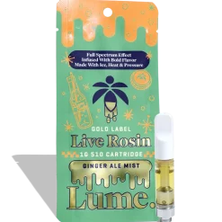 Ginger Ale Mist Live Rosin Cart 1g